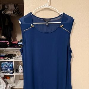 Elegant Blue Women's Top by Ellen Tracy